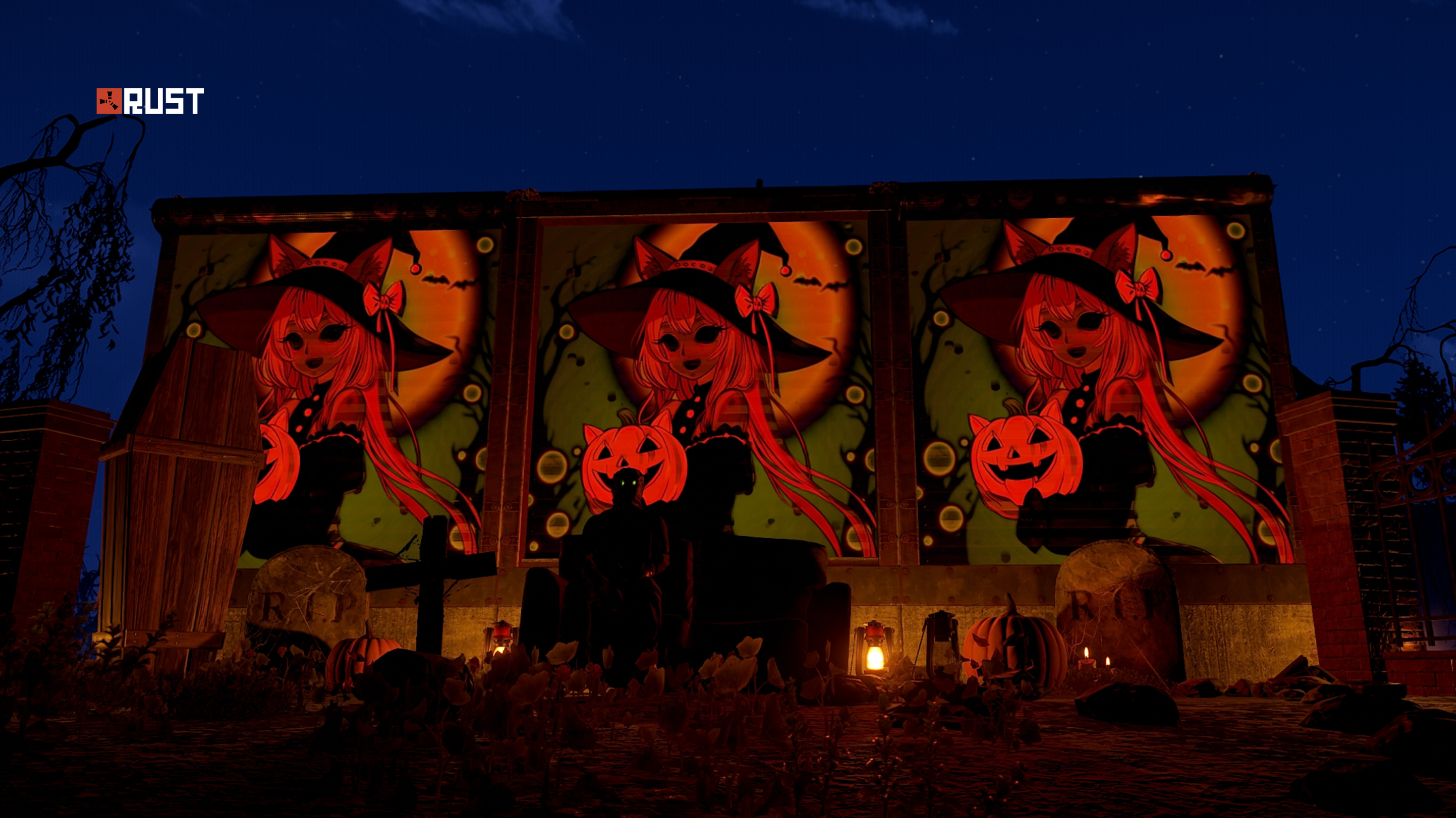 Witch Garage Door