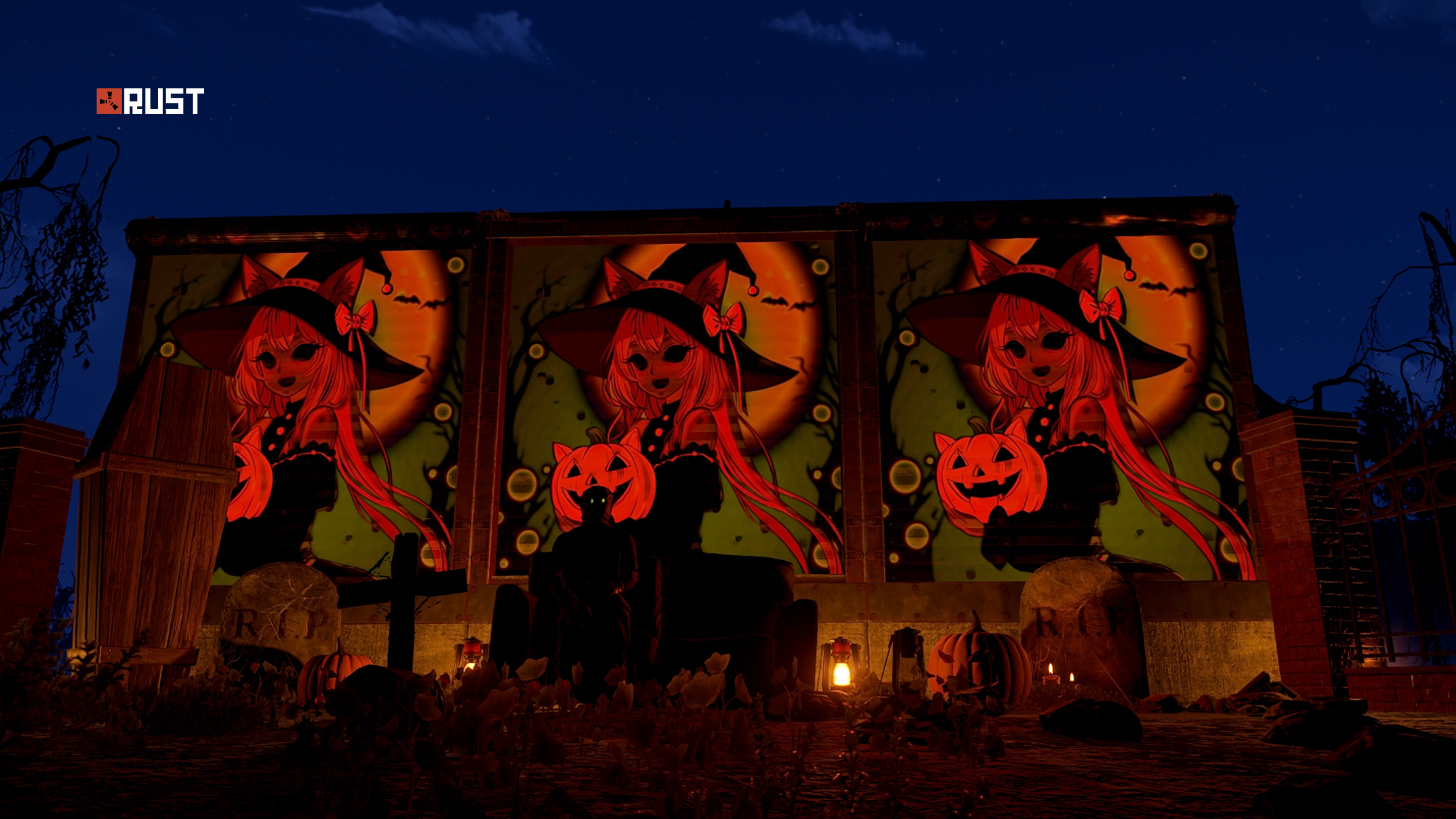Witch Garage Door