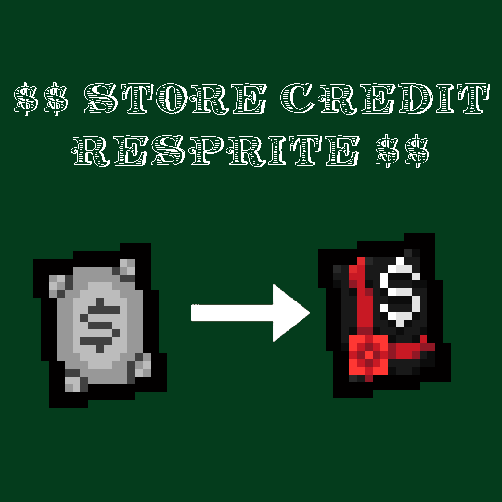 Store Credit Resprite