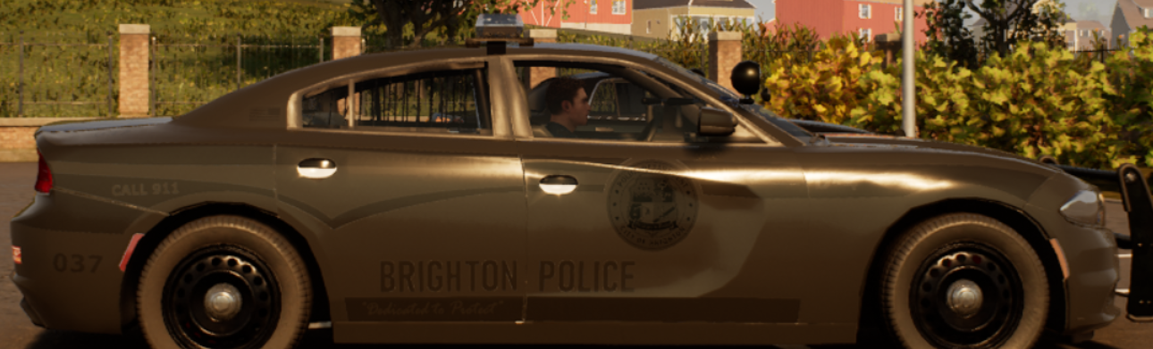 Brighton Police Ghost Car