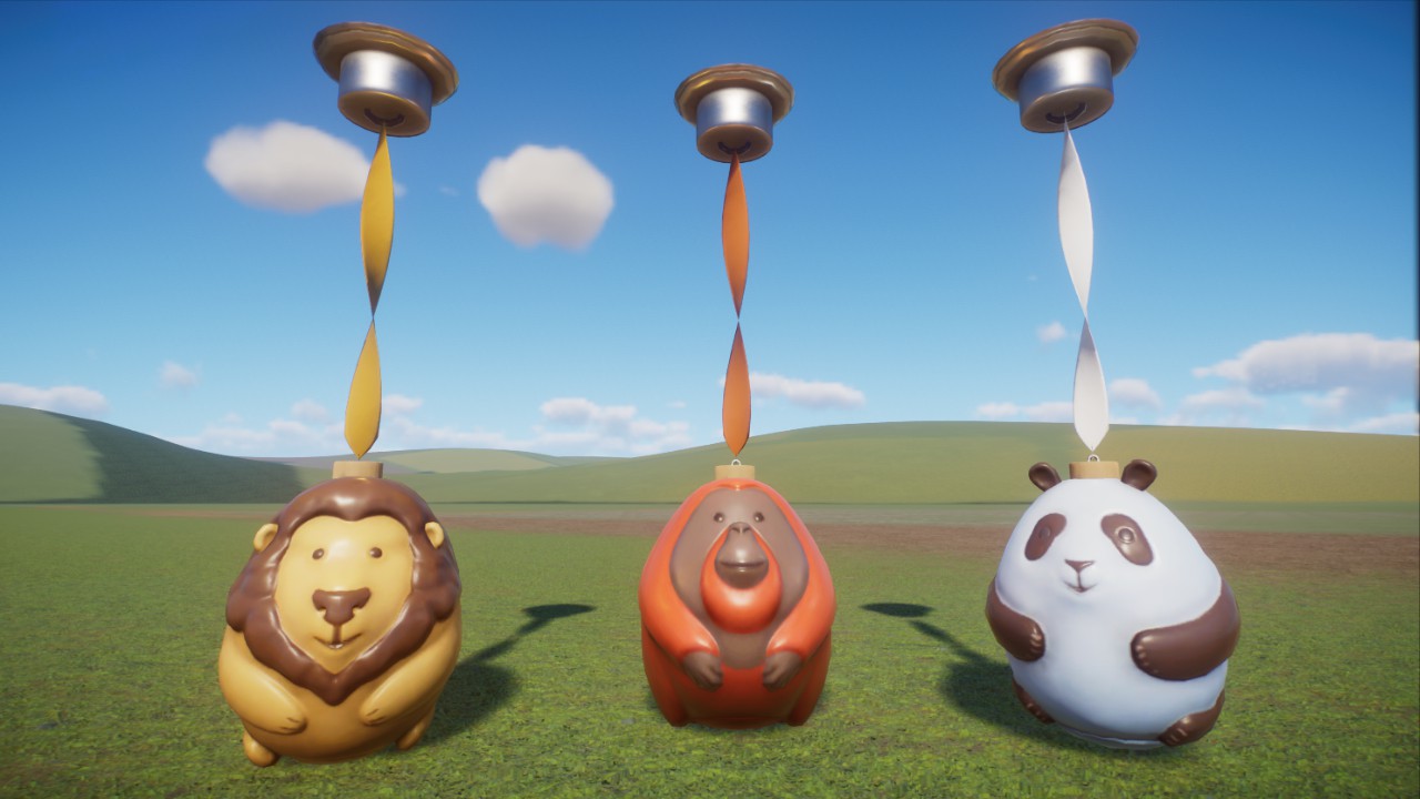 Zookeepers Animal Lamps by ZSHplays