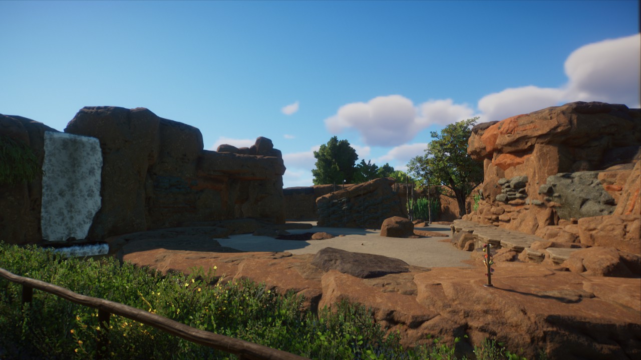 Baboon Rocks habitat by ZSHplays