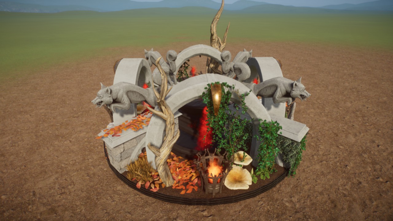 Halloween Theme - Fountain
