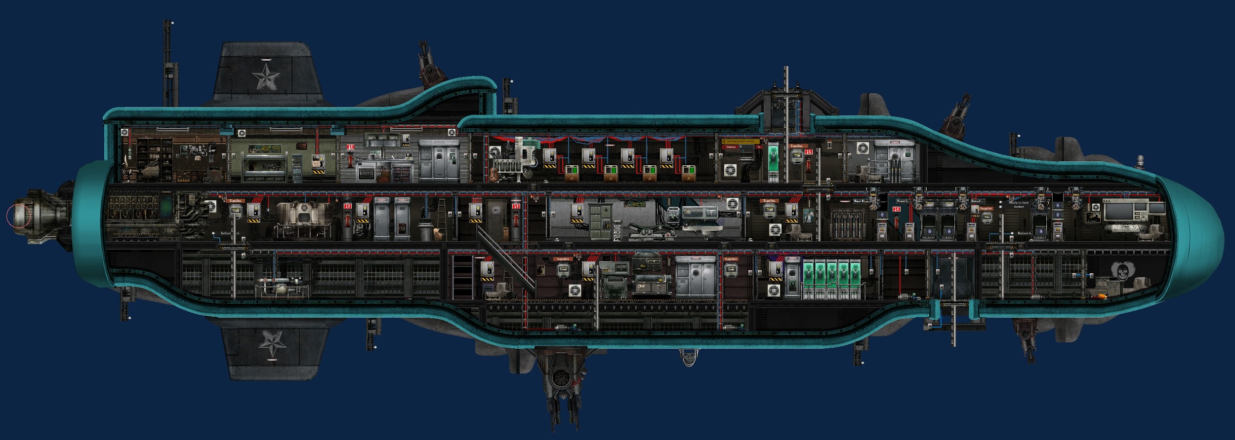 Coalition Humpback - Mark2 (Hungry Europans comp) – Barotrauma Mod