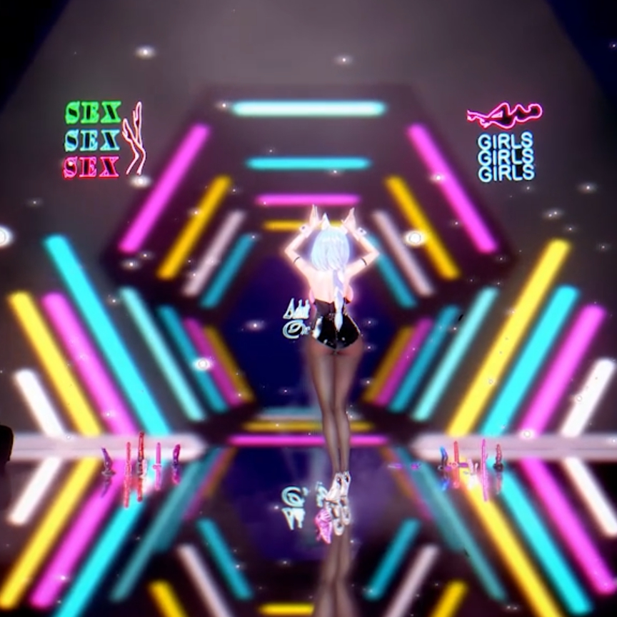 在母亲节轮奸兔妈妈啦啦啦 Pekomami Sex Dance