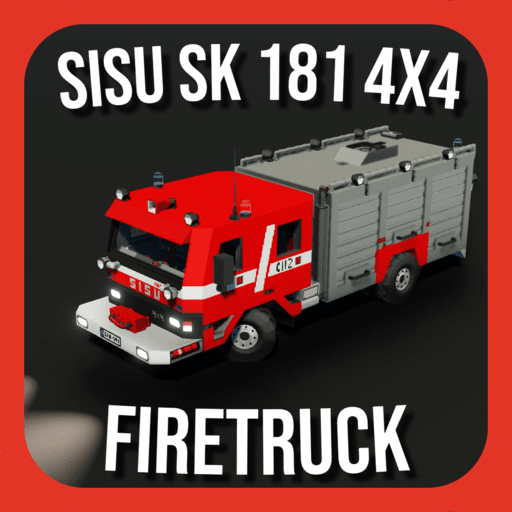 SISU SK 181 4x4 Firetruck