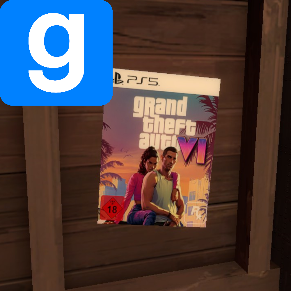 GTA VI (GTA 6) Gamebox Cover Prop