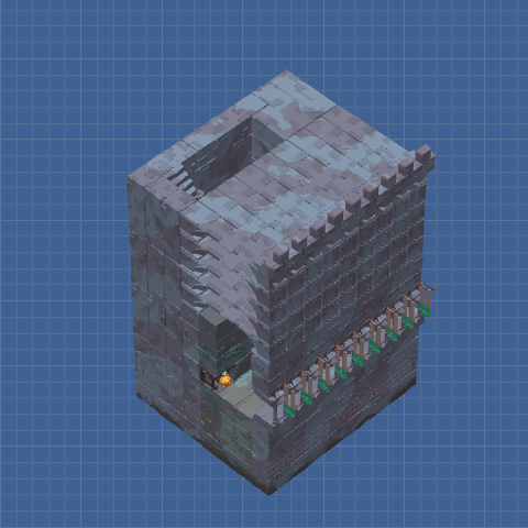 Double Floors, Windows and Merlons