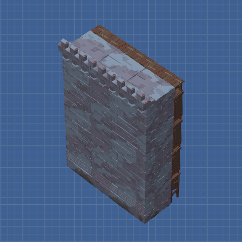 MAX Integrity - 3 Wall Deep + Wooden Scaffolding
