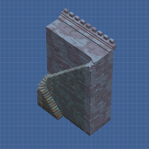 MAX Integrity - 3 Wall Deep + Stone Staircase