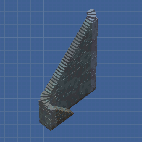 MAX Integrity Wall Height Stone Staircase