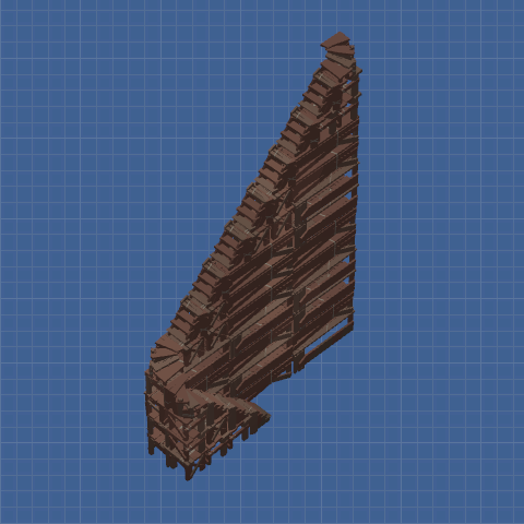 MAX Integrity Wall Height Wooden Staircase