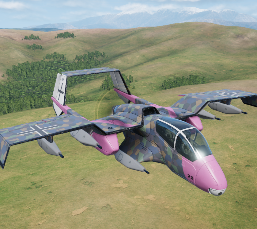 WW1 German lozenge pink