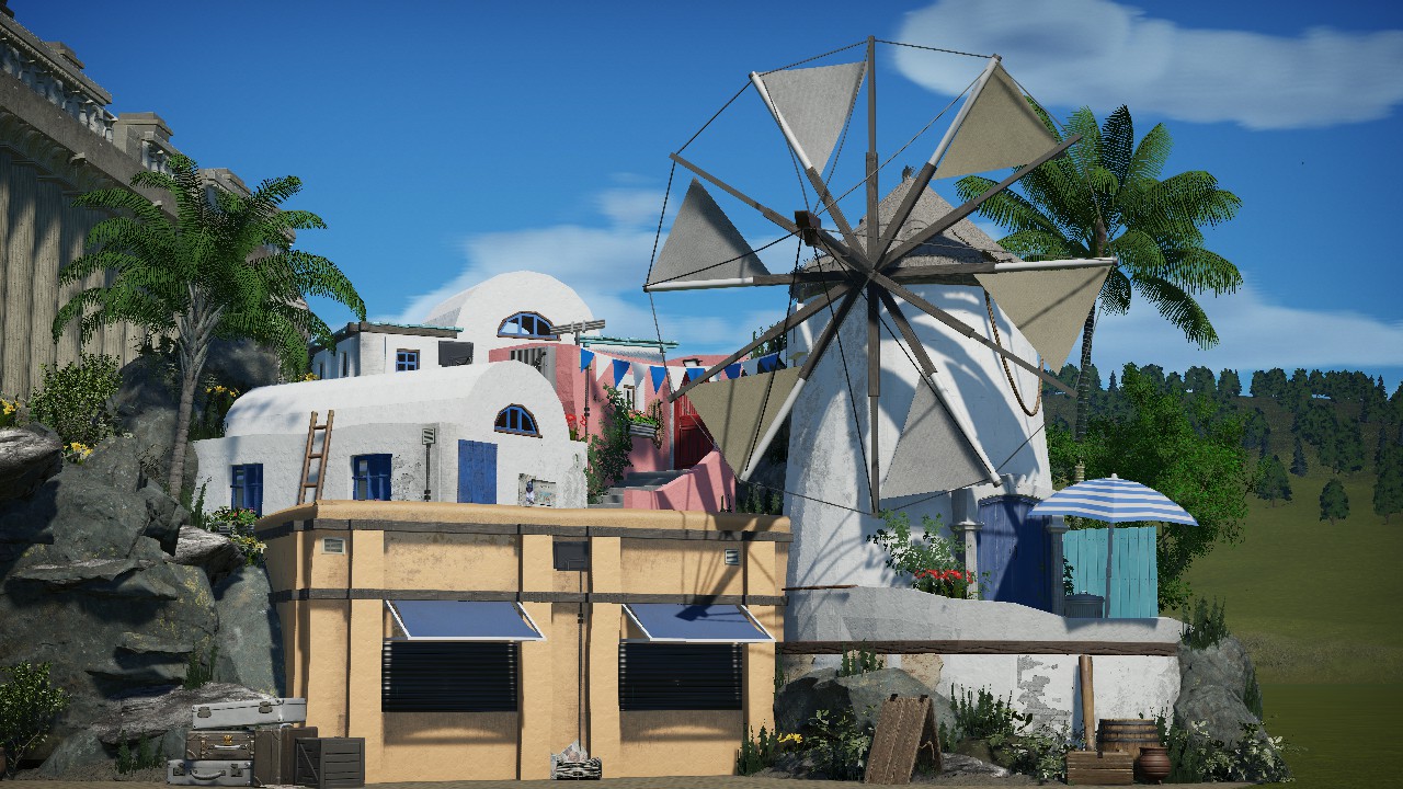 Greek Entrance Area