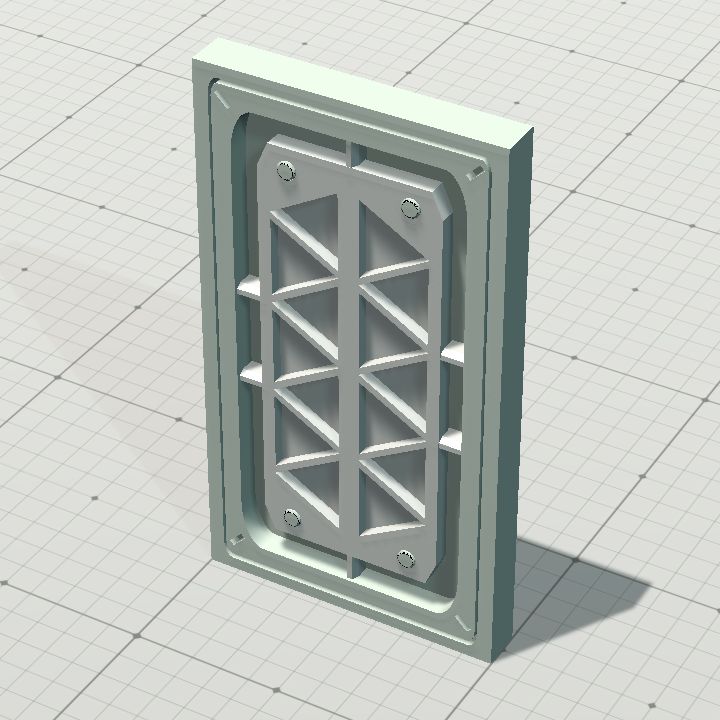 Scifi wall 5 white