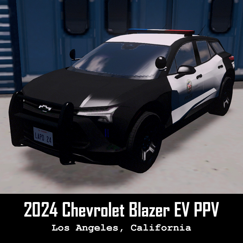 LAPD - 2024 Chevrolet Blazer EV Proto