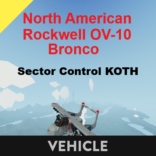 North American Rockwell OV-10 Bronco    Sector Control KOTH naval