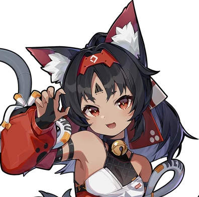 Nekomata (Zenless Zone Zero) InfectionHUD Portrait - Rochelle
