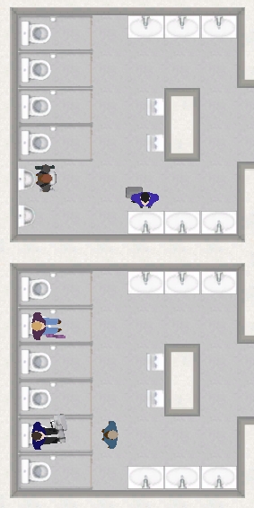 Mid-tier Washroom