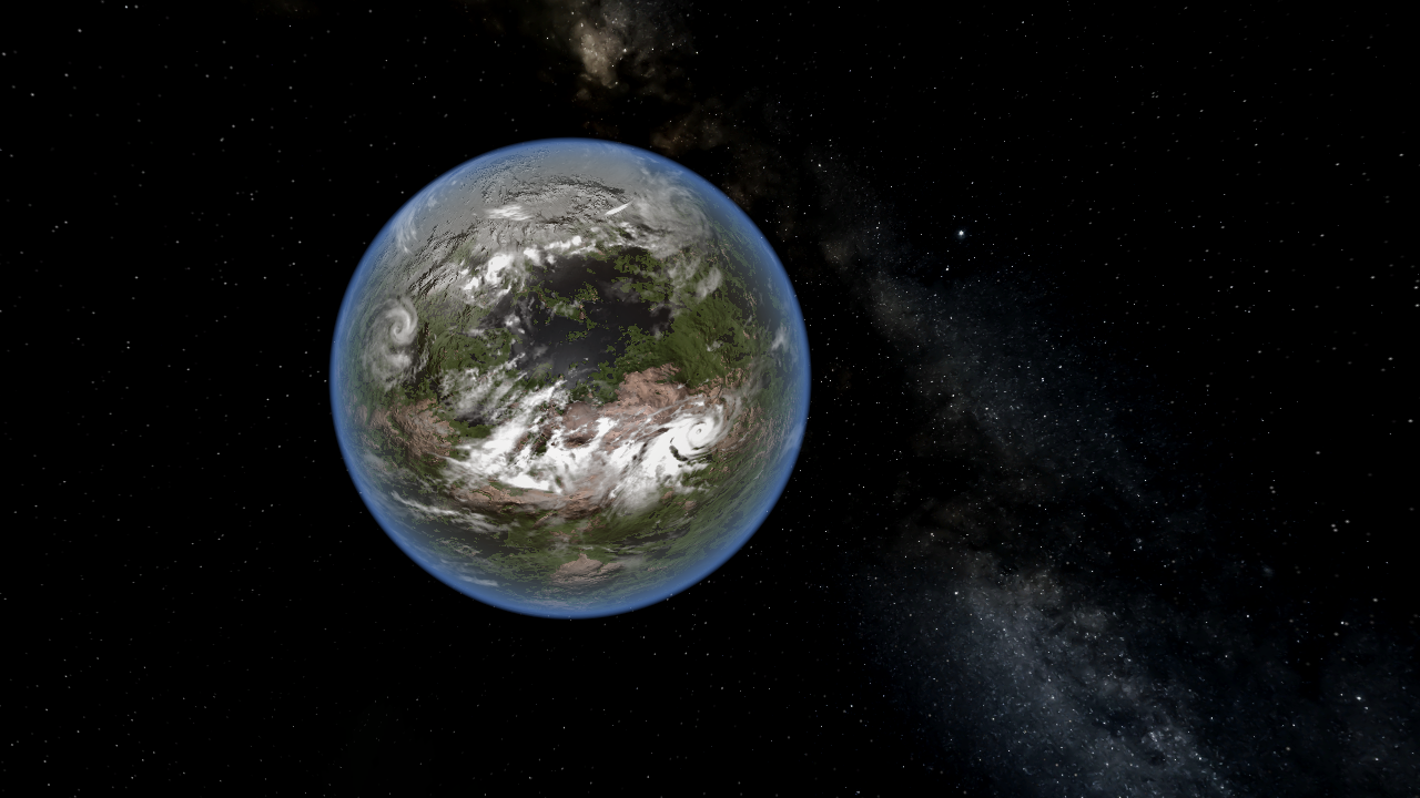 Temperate Terra With Deserts