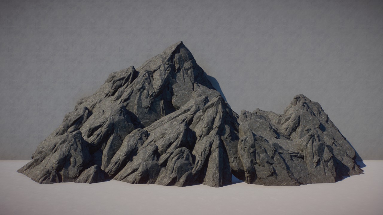 Akhenaten's Mountain Scenery