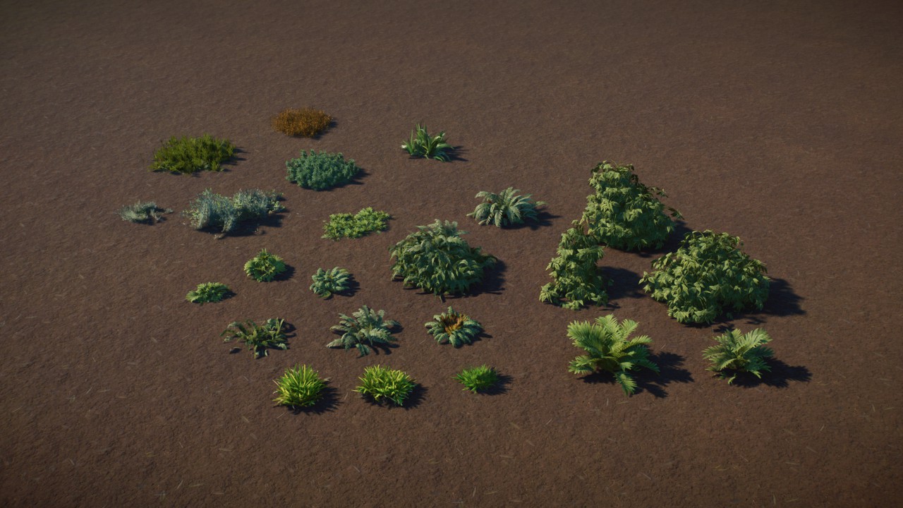 Akhenaten's Foliage Pieces