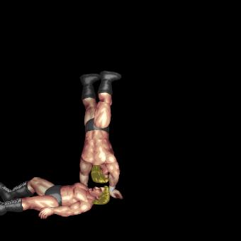 Handstand Elbow Drop