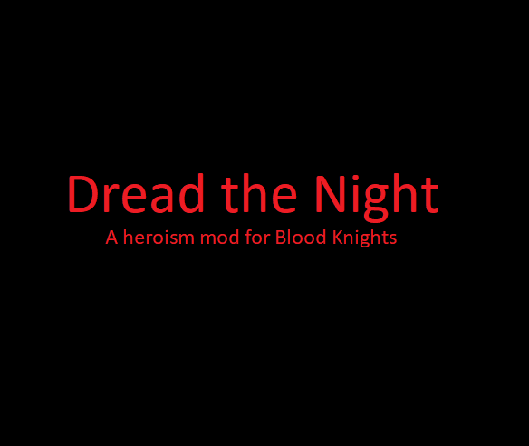 A loreful rebalance for Blood Knights (Lowered entities/greater power)