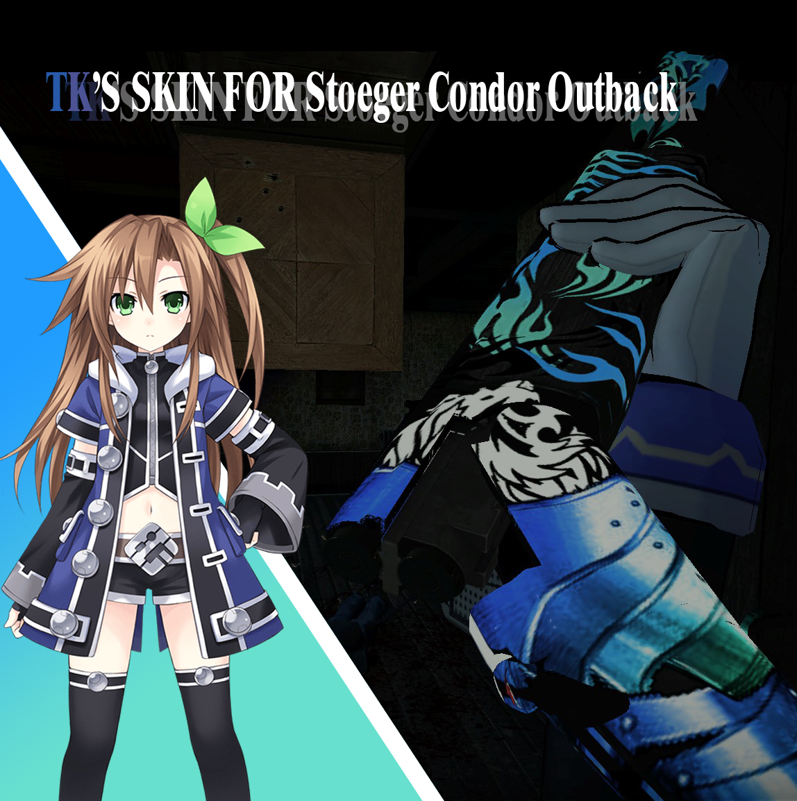 TK'S SKIN PLUS FOR Stoeger Condor Outback-烈火雄心
