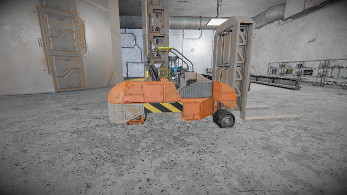 Fallout Working Forklift