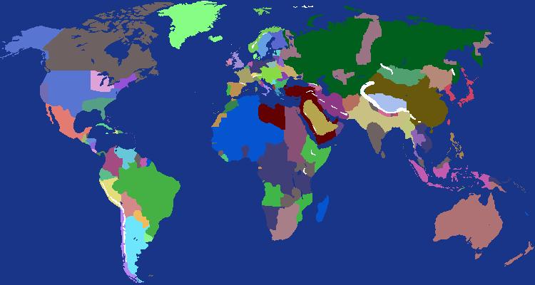 Ace's Central Powers Wins WW1 world map V3