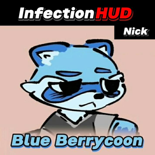 Blue Berryccoon InfectionHUD Portrait - Nick