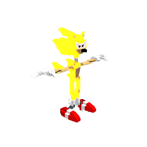 Super Sonic The Hedgehog