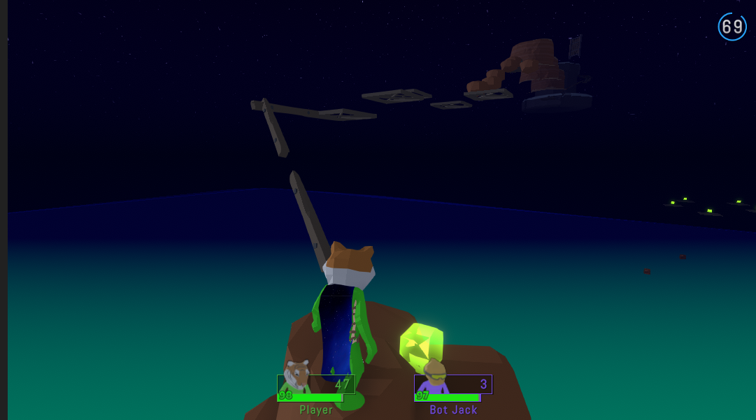 Who will enter the hole?