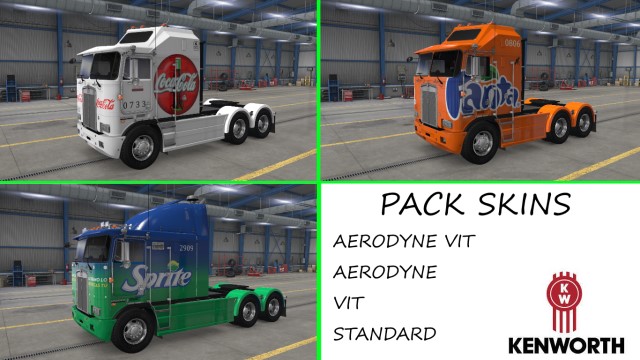 Sodas Mix Kenworth K100