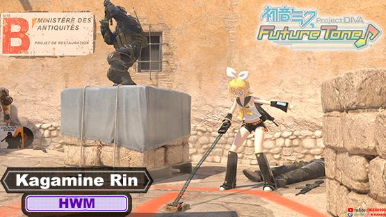 Kagamine Rin HWM PDFT/Megamix+ port – Counter-Strike 2 Mod