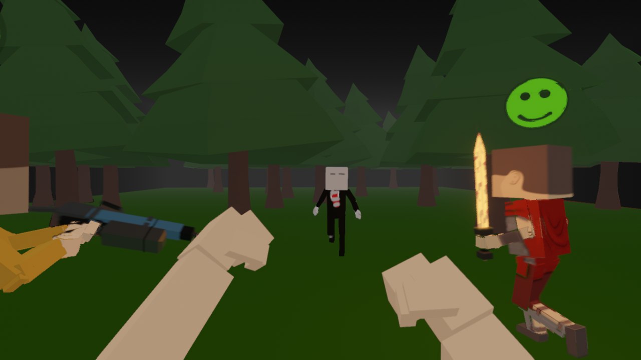 fight slenderman (hard)