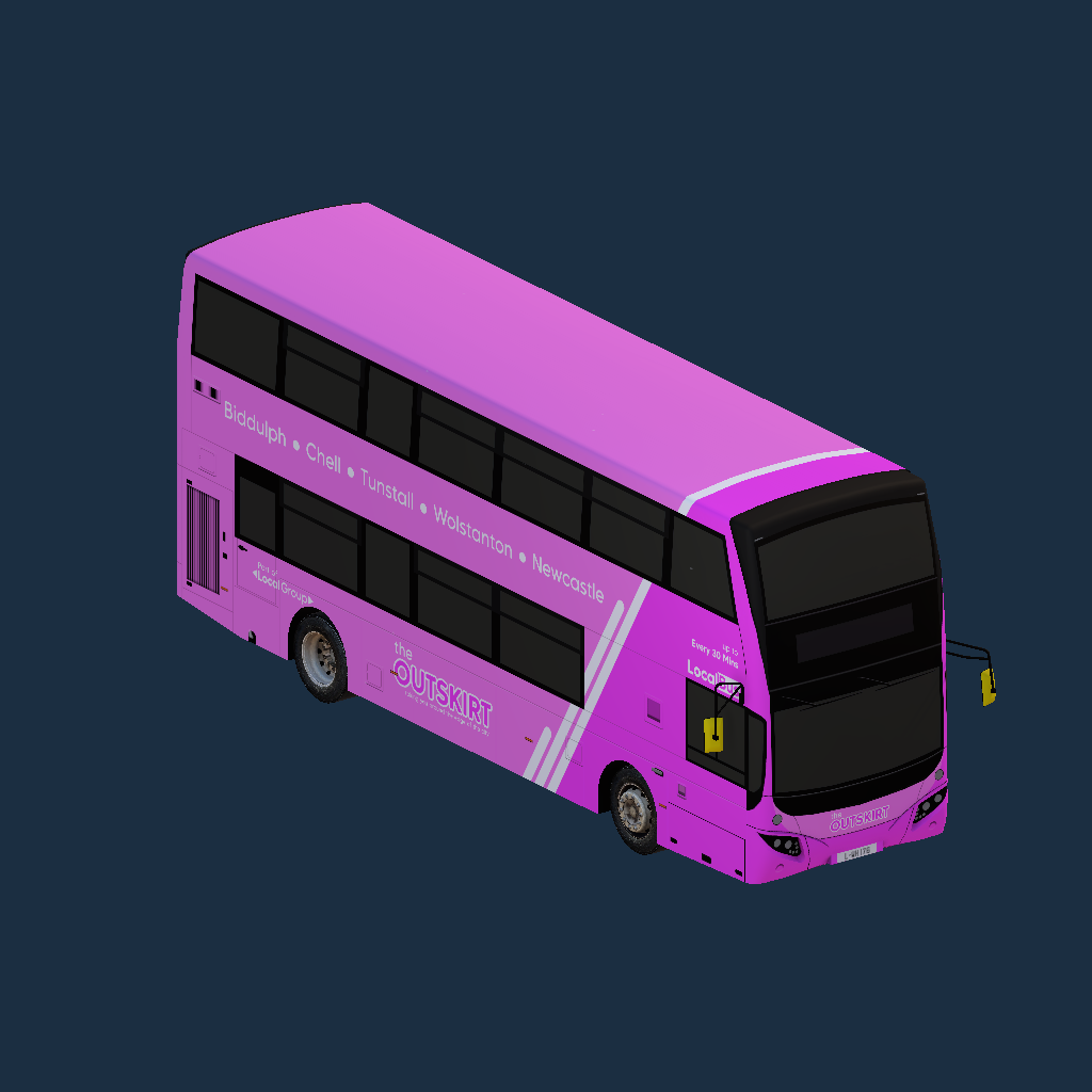 Local Bus Creme theOutskirt MCV Evoseti