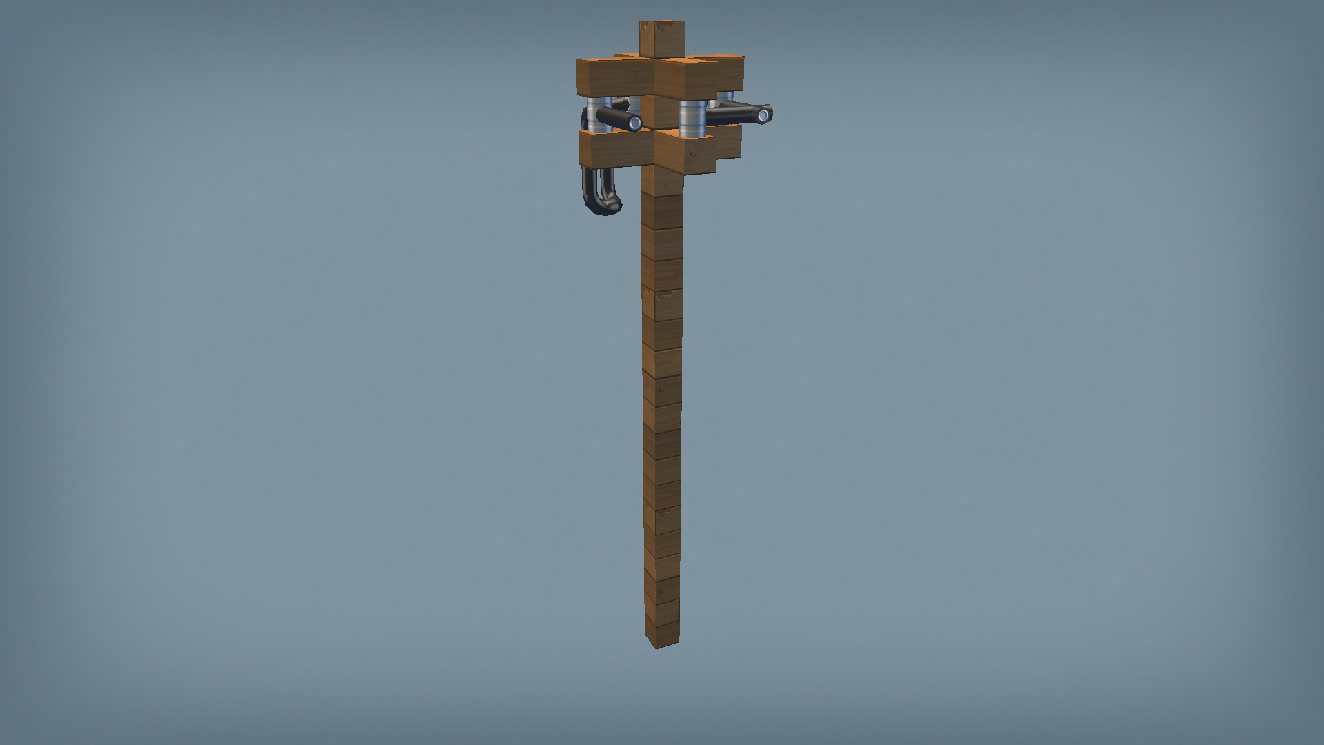war torn power line inner curve