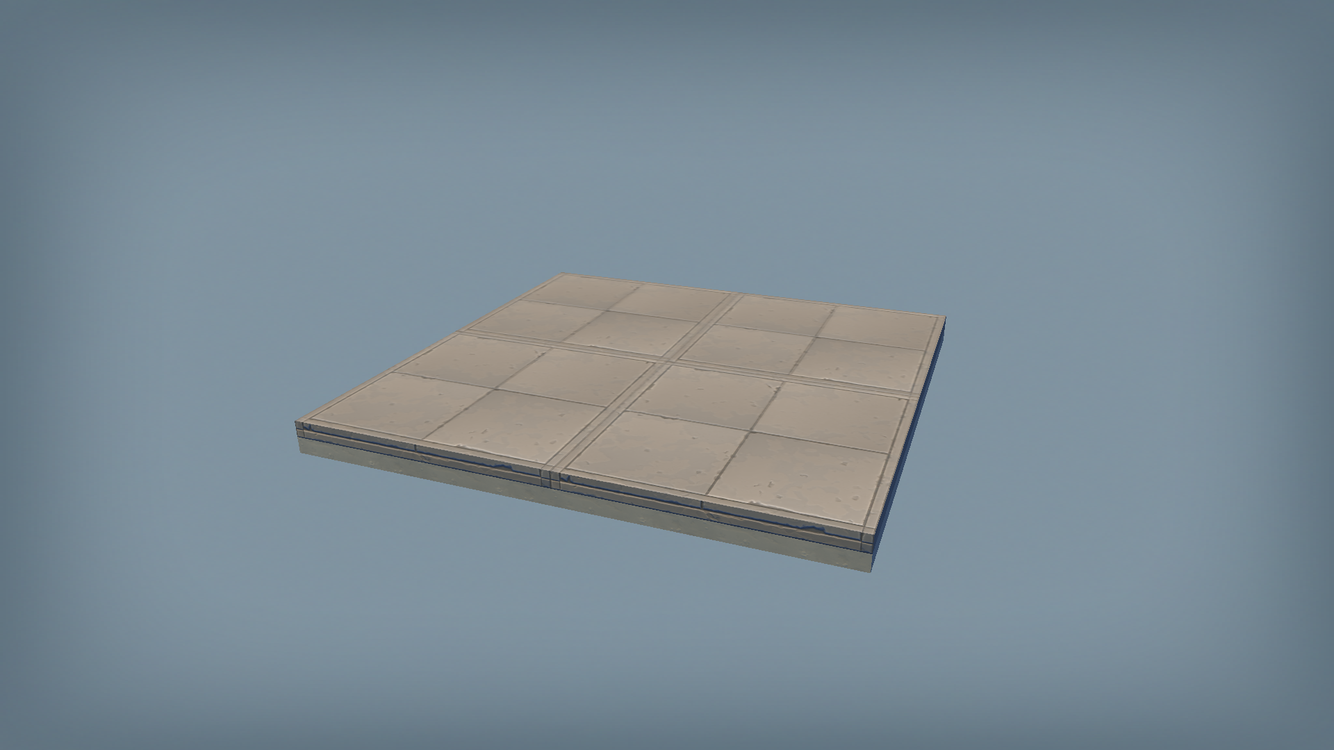 war torn blank concrete