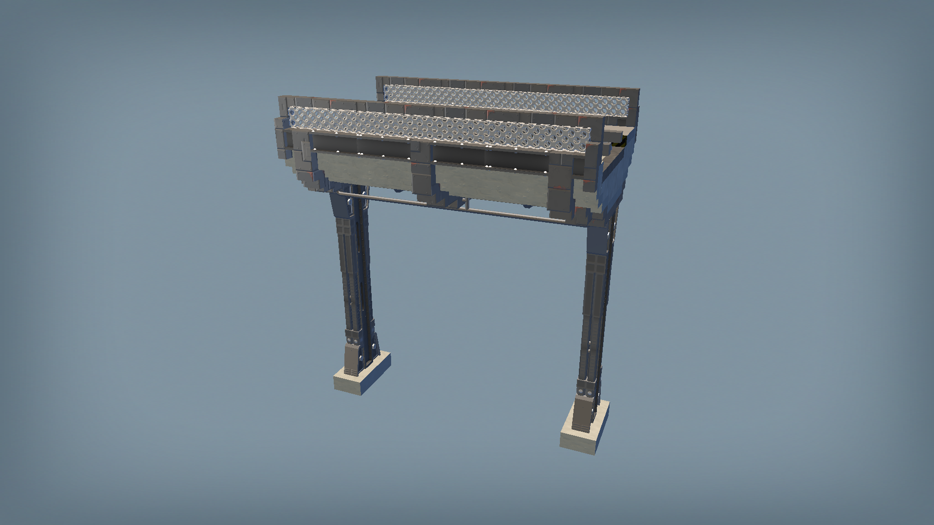 elevated track overpass