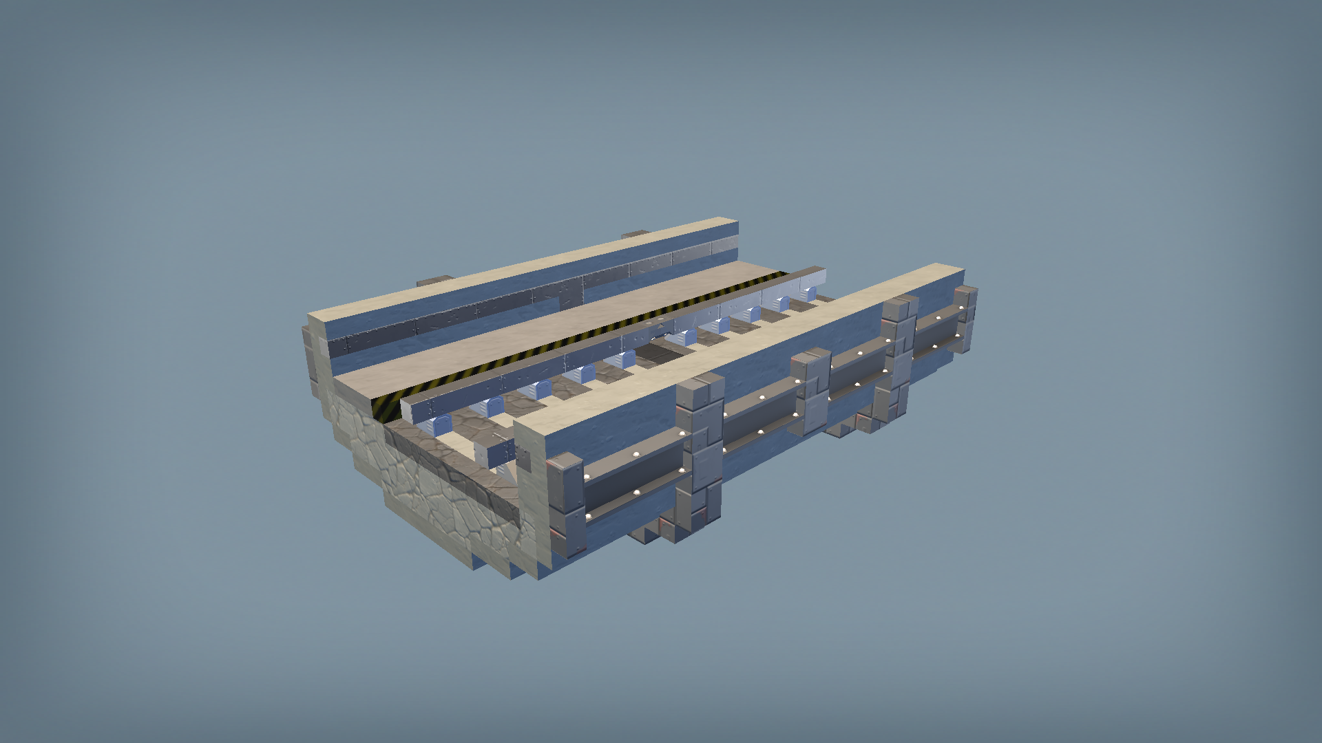 elevated track straight