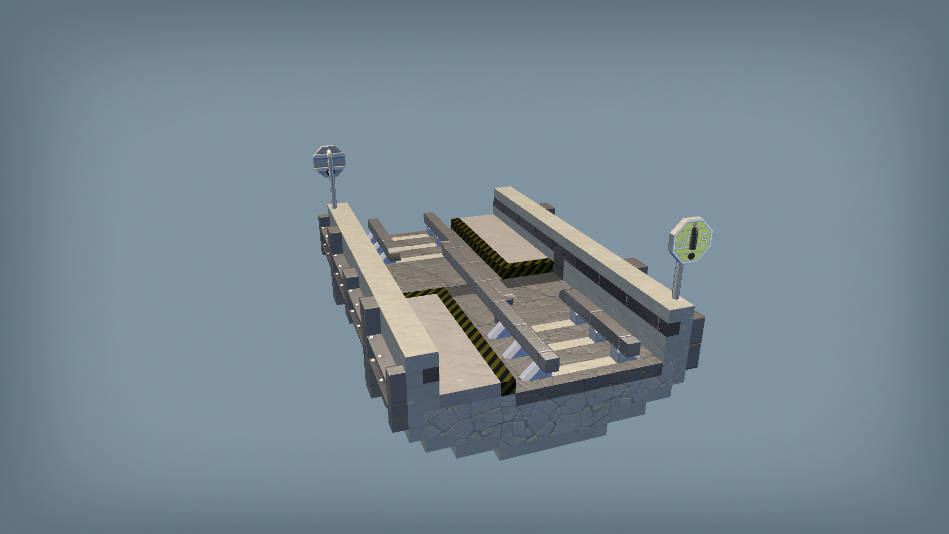 elevated track shift right