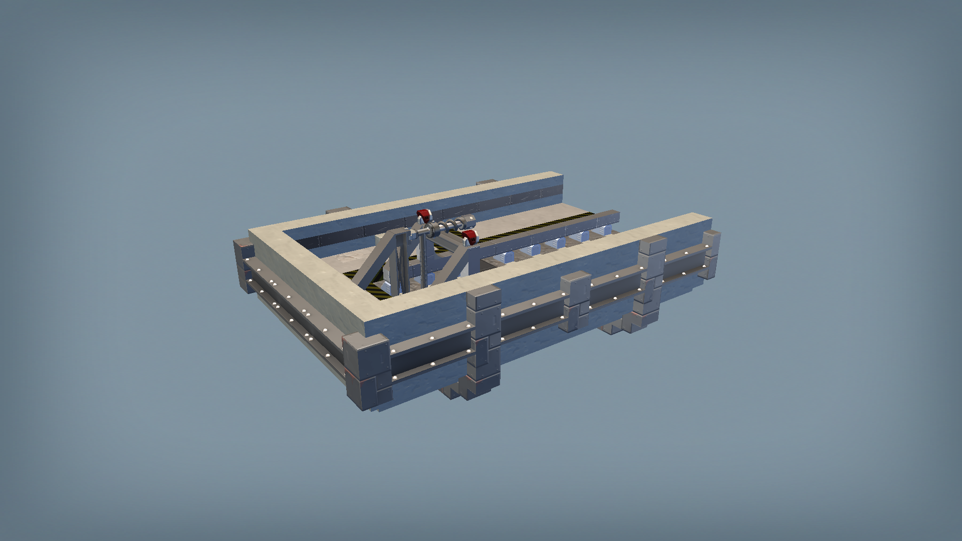 elevated track end buffer left