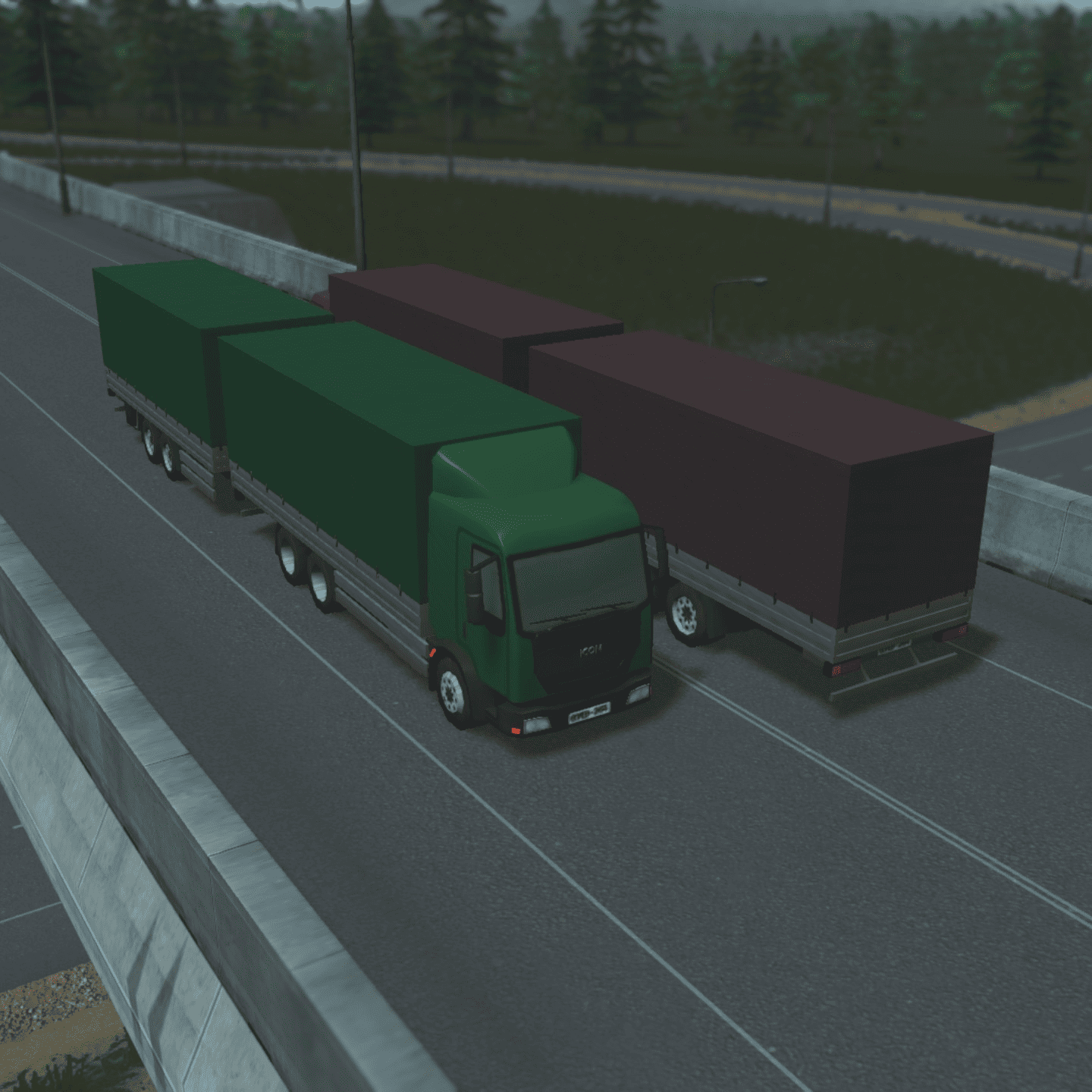 Curtain Truck [Farming]