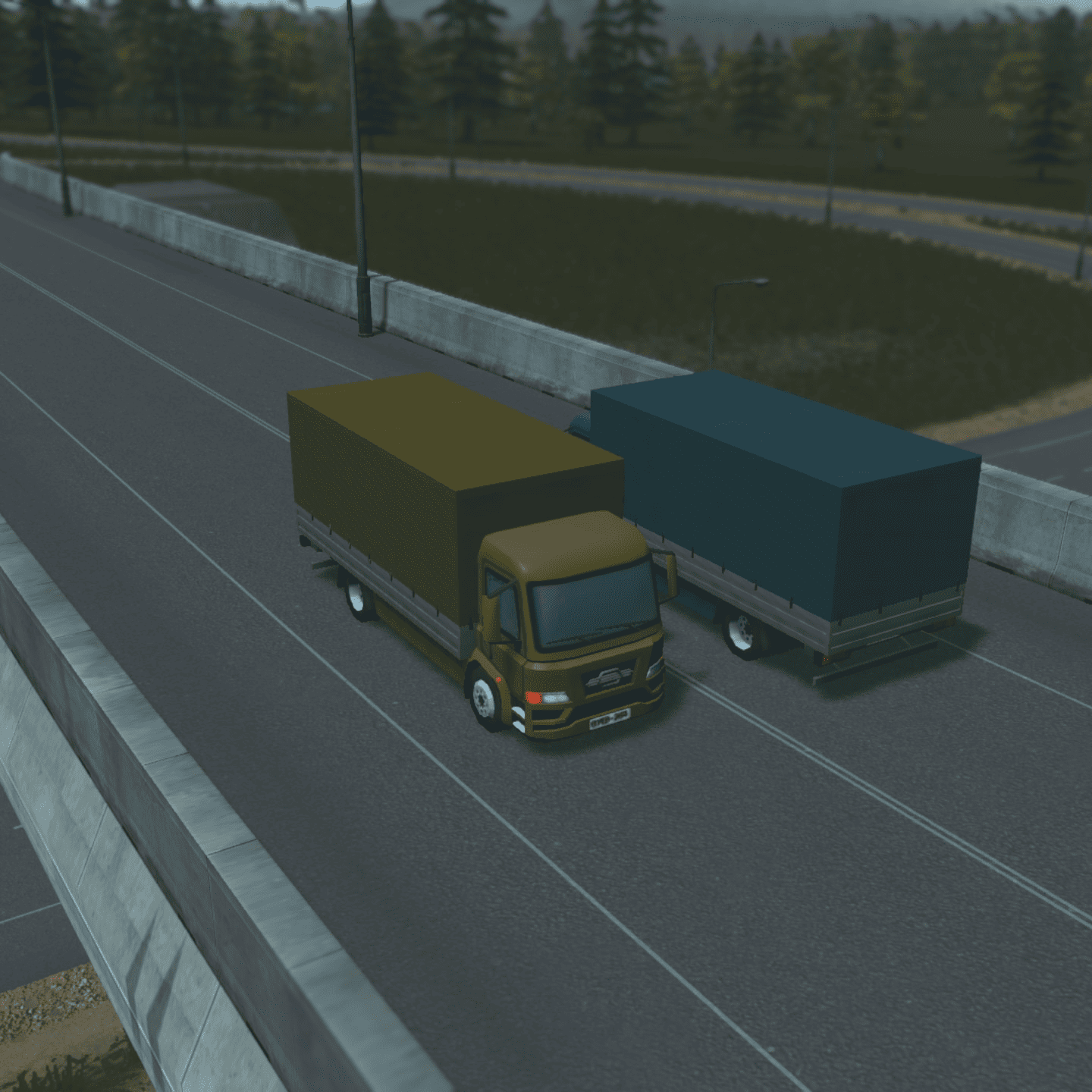 Curtain Truck [Farming]