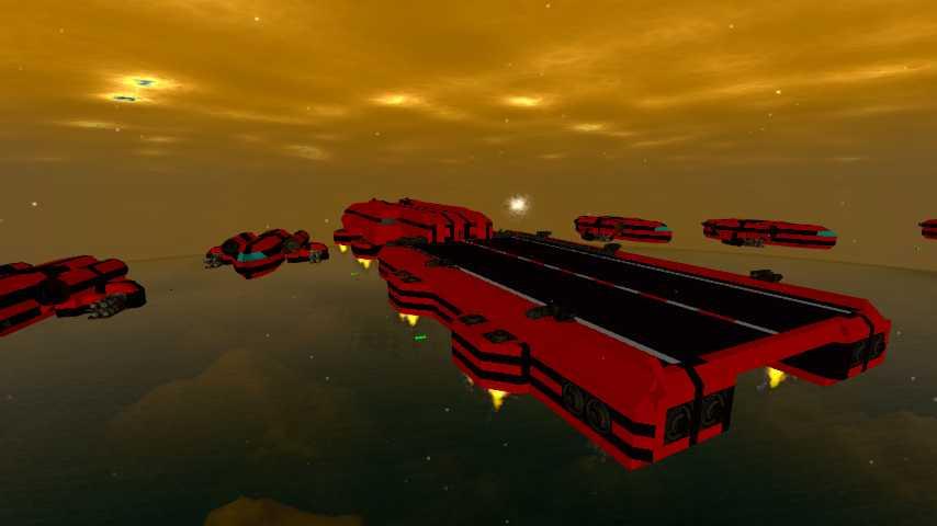 Primordial Class Flying Aircraft Carrier