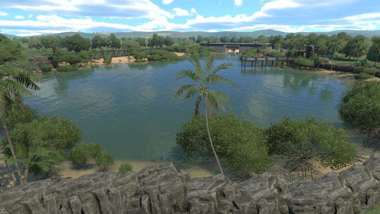 Spinosaurus Enclosure