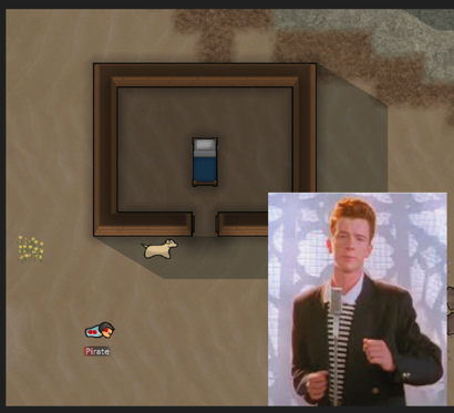 Rickrolling BGM  Never Gonna Give You Up