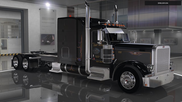 Updated Pony Express skin for the SCS 389. All Cabs